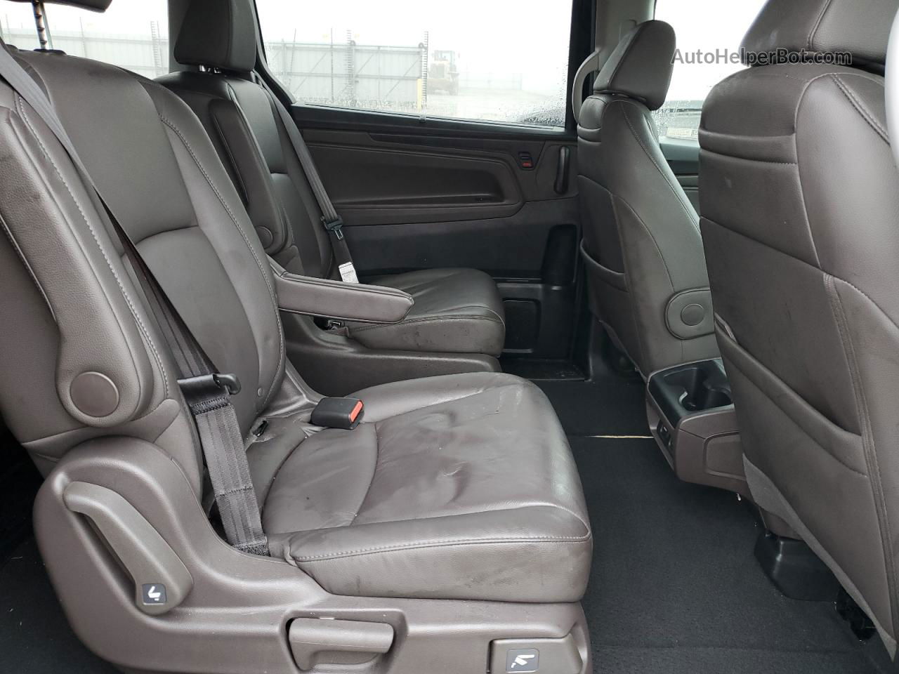 2020 Honda Odyssey Elite Черный vin: 5FNRL6H96LB007304