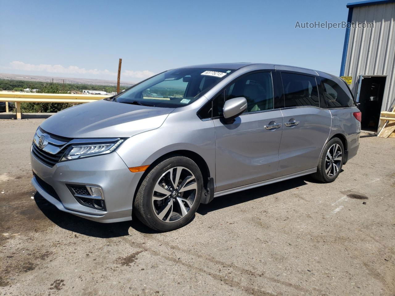 2020 Honda Odyssey Elite Silver vin: 5FNRL6H96LB059922