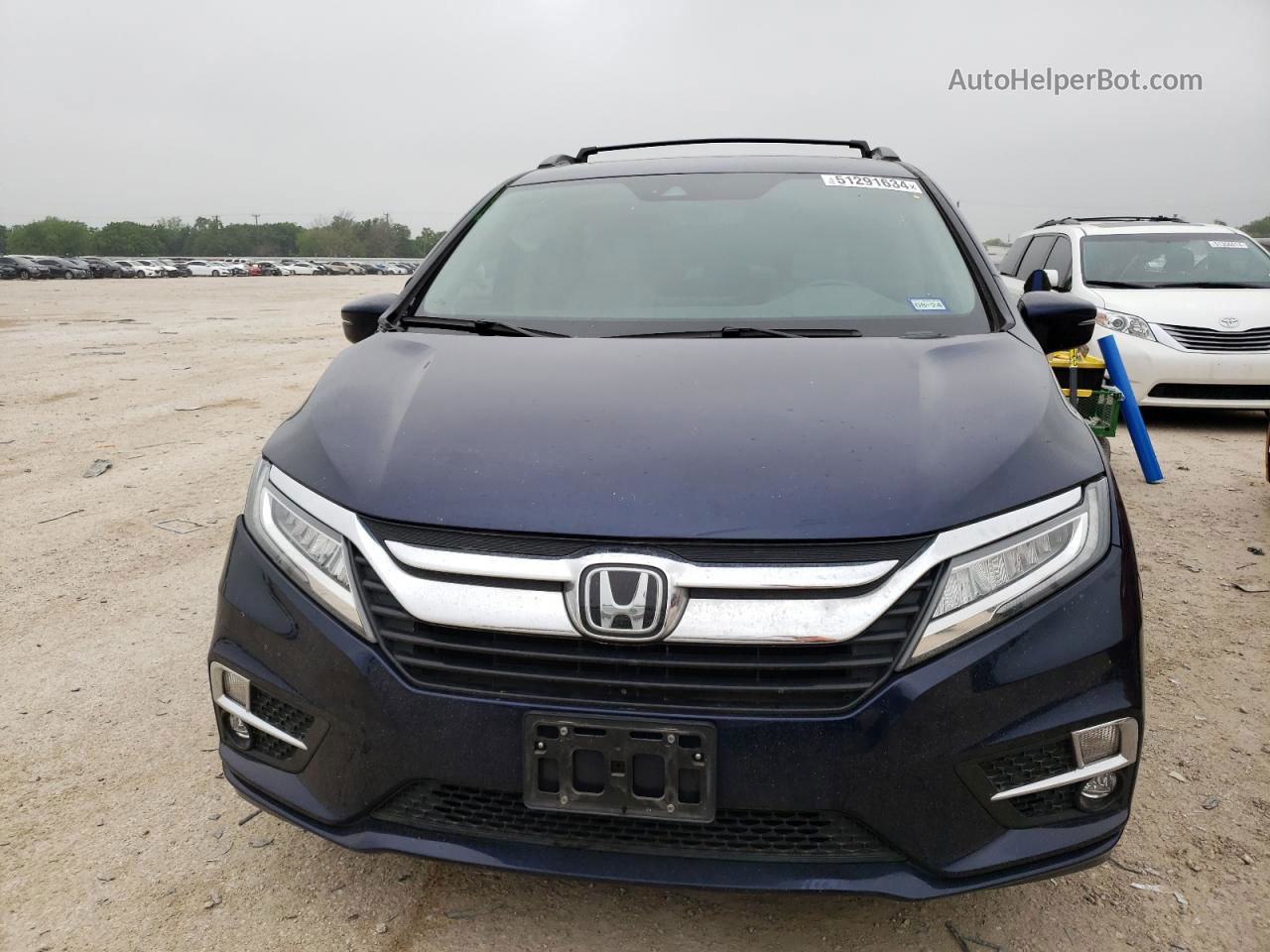 2020 Honda Odyssey Elite Blue vin: 5FNRL6H96LB067650