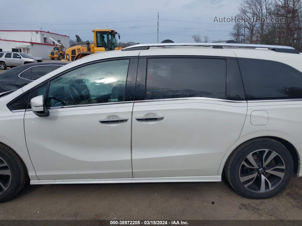 2019 Honda Odyssey Elite Белый vin: 5FNRL6H97KB040293