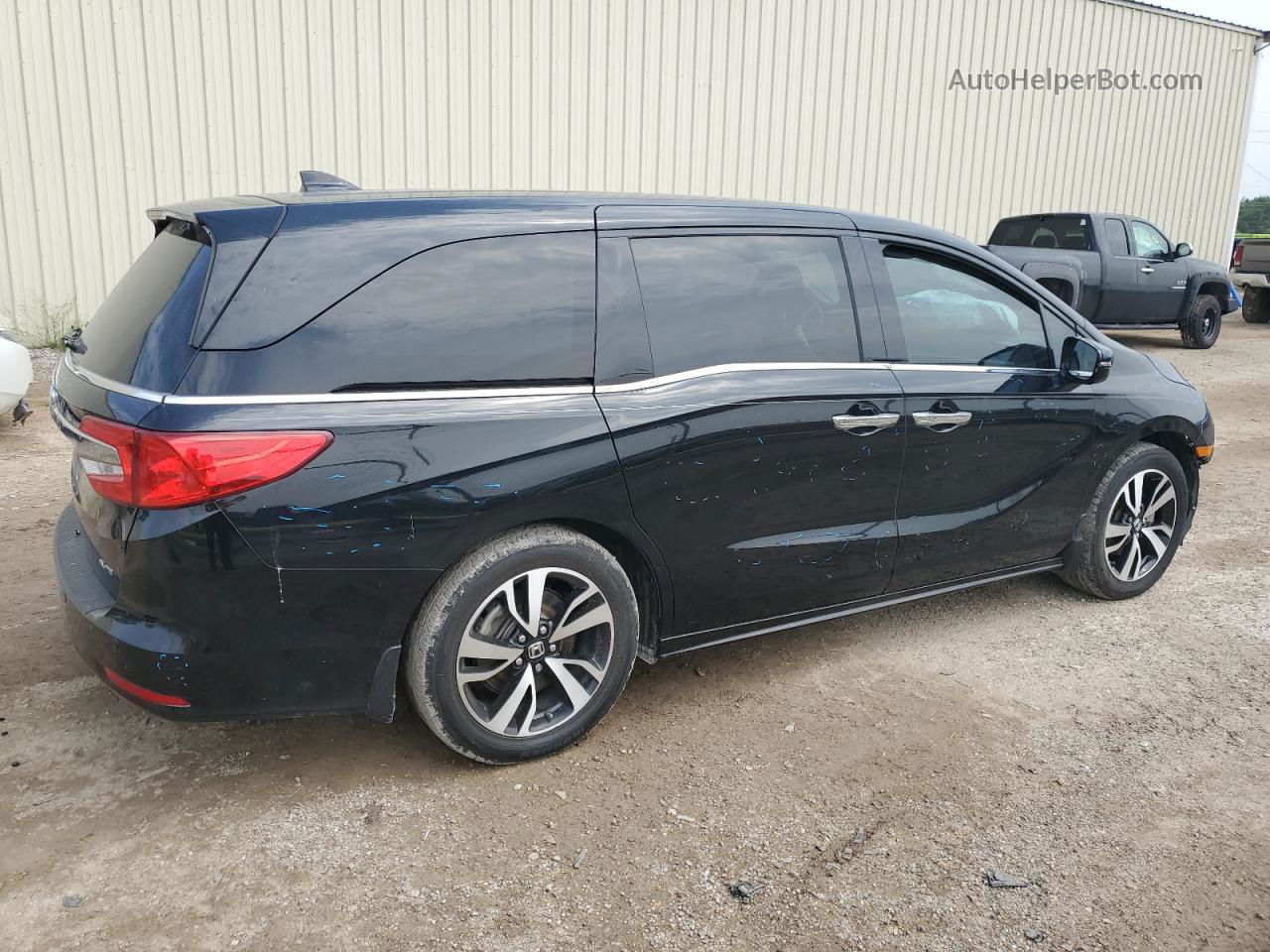 2019 Honda Odyssey Elite Black vin: 5FNRL6H97KB102128