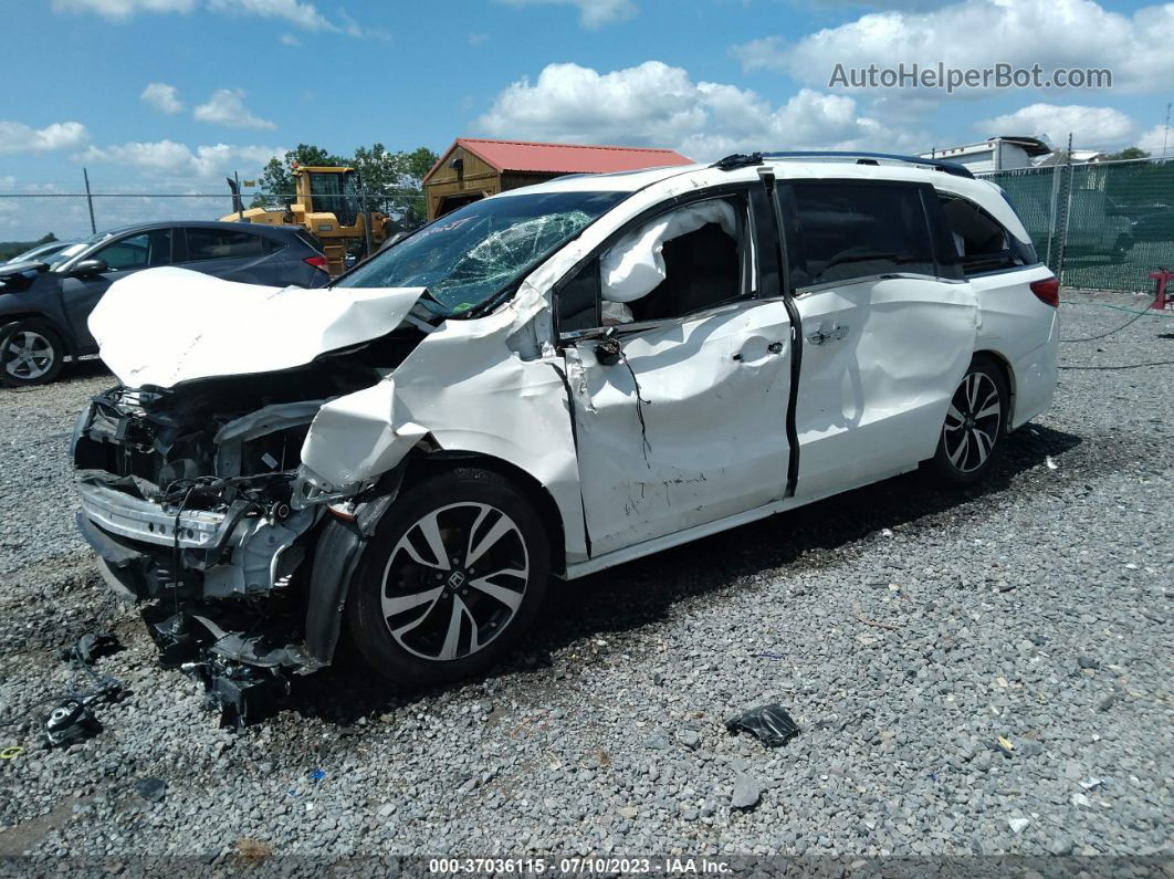 2019 Honda Odyssey Elite White vin: 5FNRL6H97KB117910