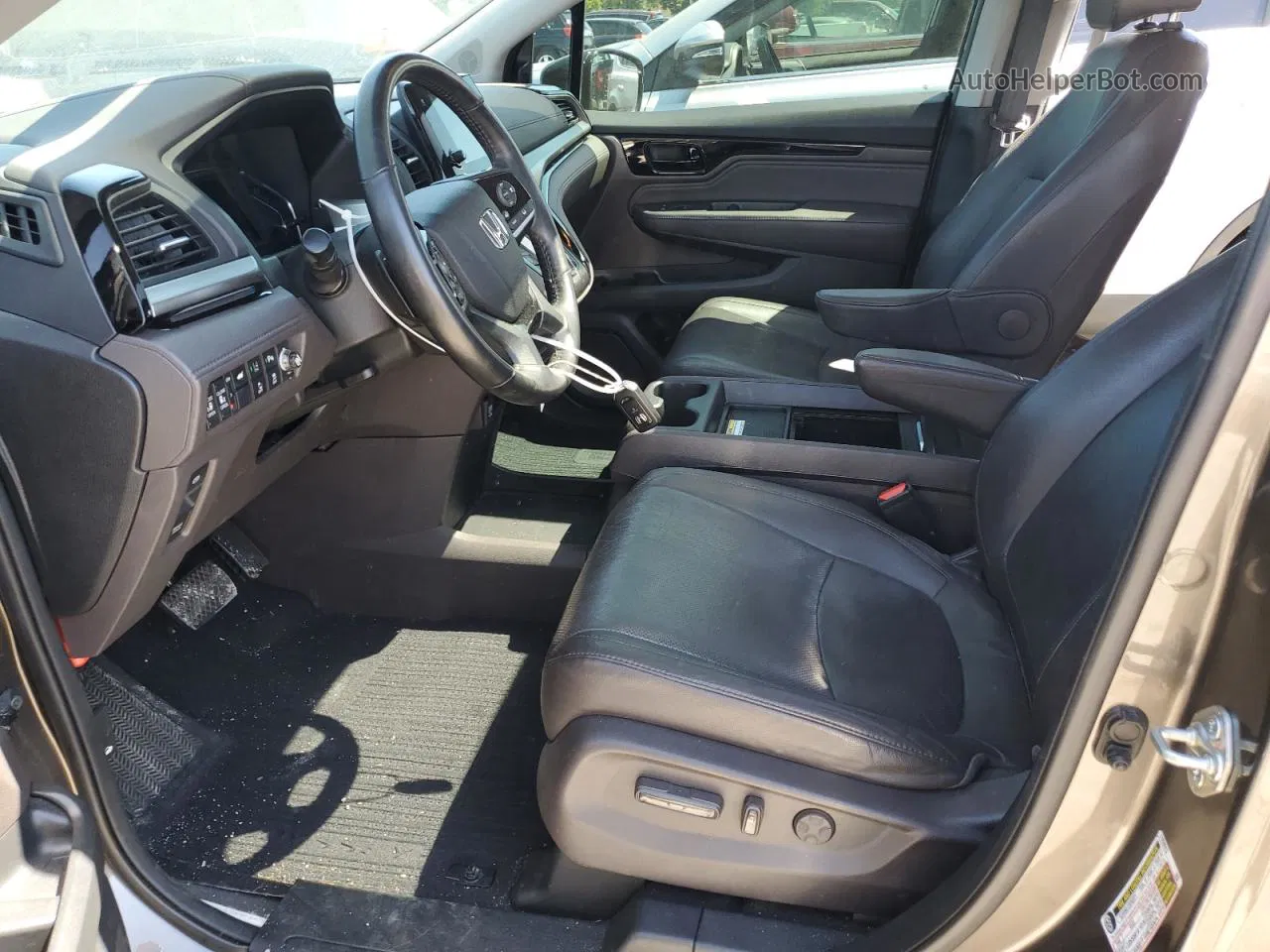 2019 Honda Odyssey Elite Tan vin: 5FNRL6H98KB004029