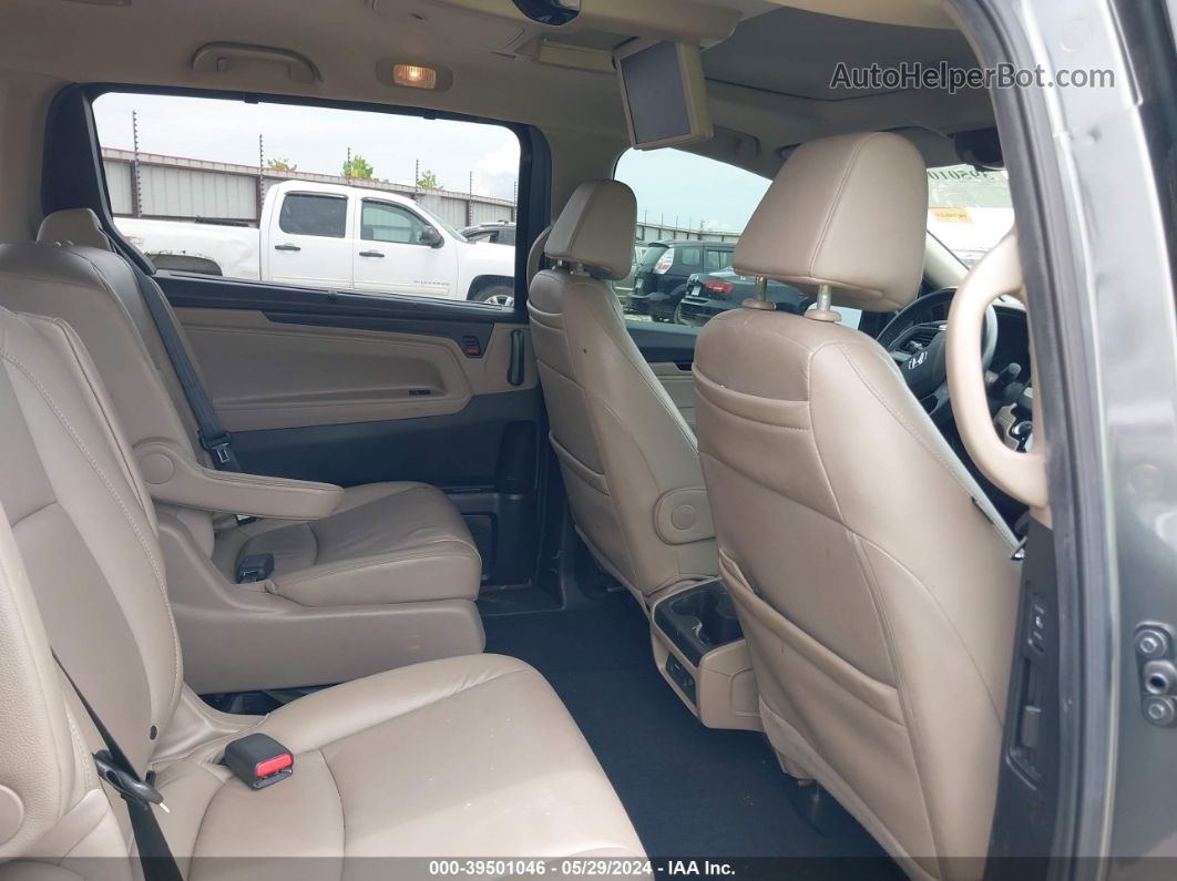 2019 Honda Odyssey Elite Серый vin: 5FNRL6H98KB026581