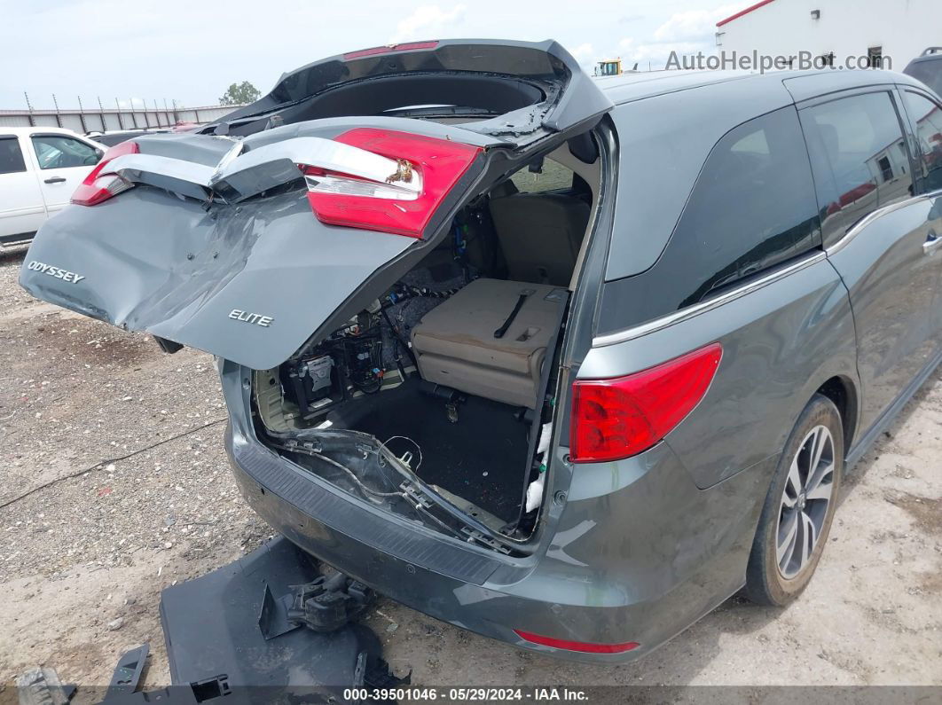 2019 Honda Odyssey Elite Gray vin: 5FNRL6H98KB026581