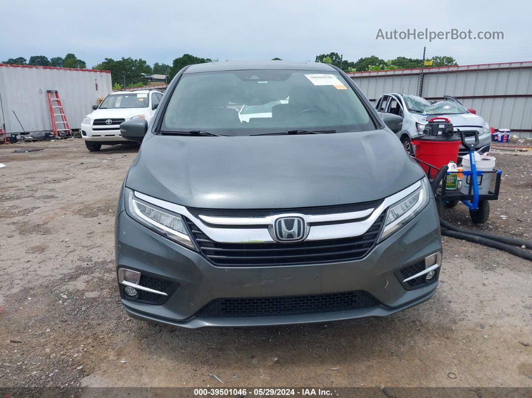 2019 Honda Odyssey Elite Gray vin: 5FNRL6H98KB026581