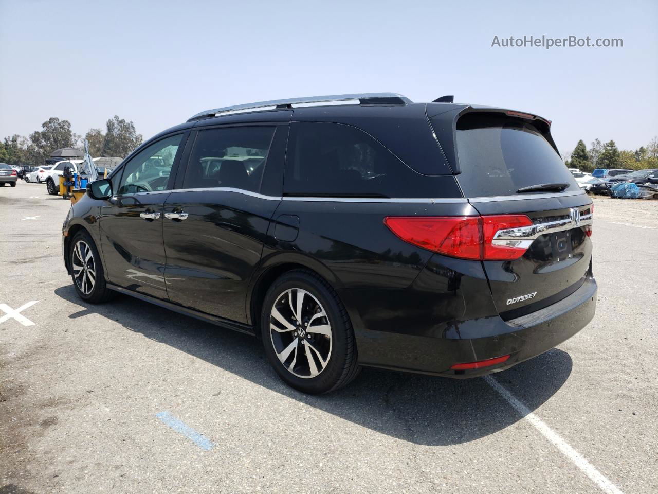 2019 Honda Odyssey Elite Black vin: 5FNRL6H98KB029903