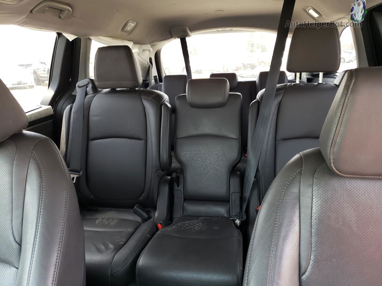 2019 Honda Odyssey Elite Черный vin: 5FNRL6H98KB029903