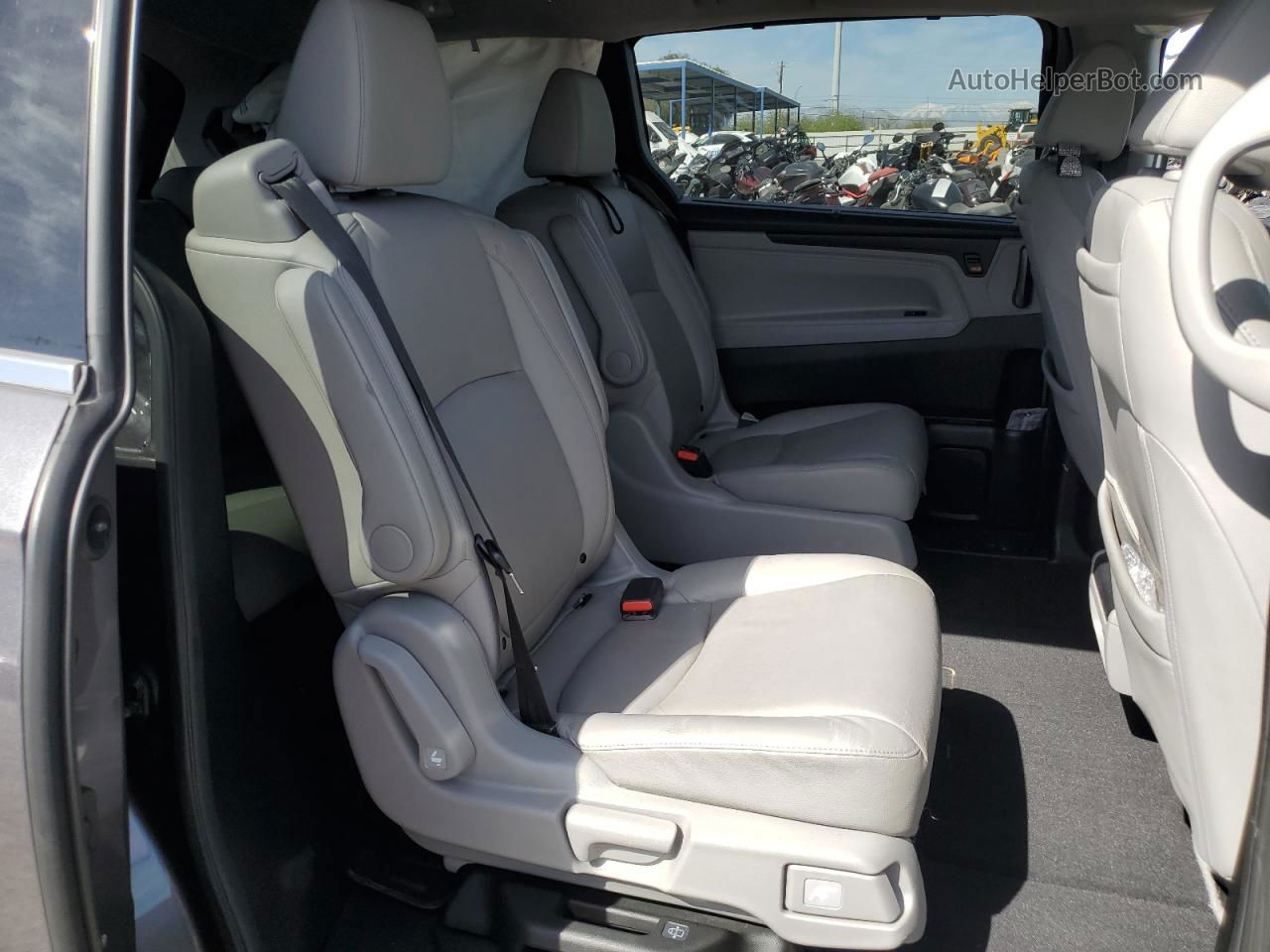 2019 Honda Odyssey Elite Gray vin: 5FNRL6H98KB048581