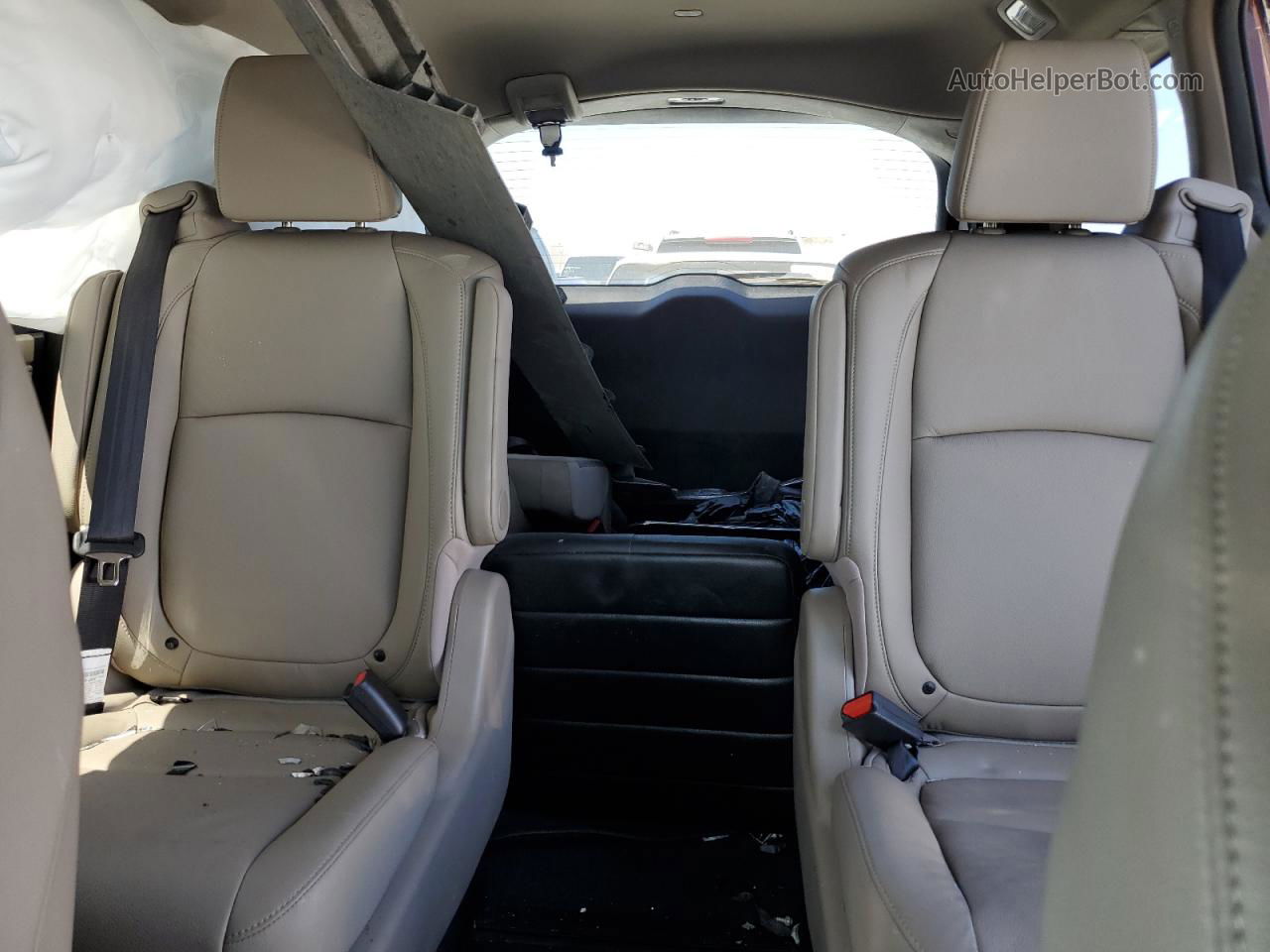 2019 Honda Odyssey Elite Бордовый vin: 5FNRL6H98KB107998