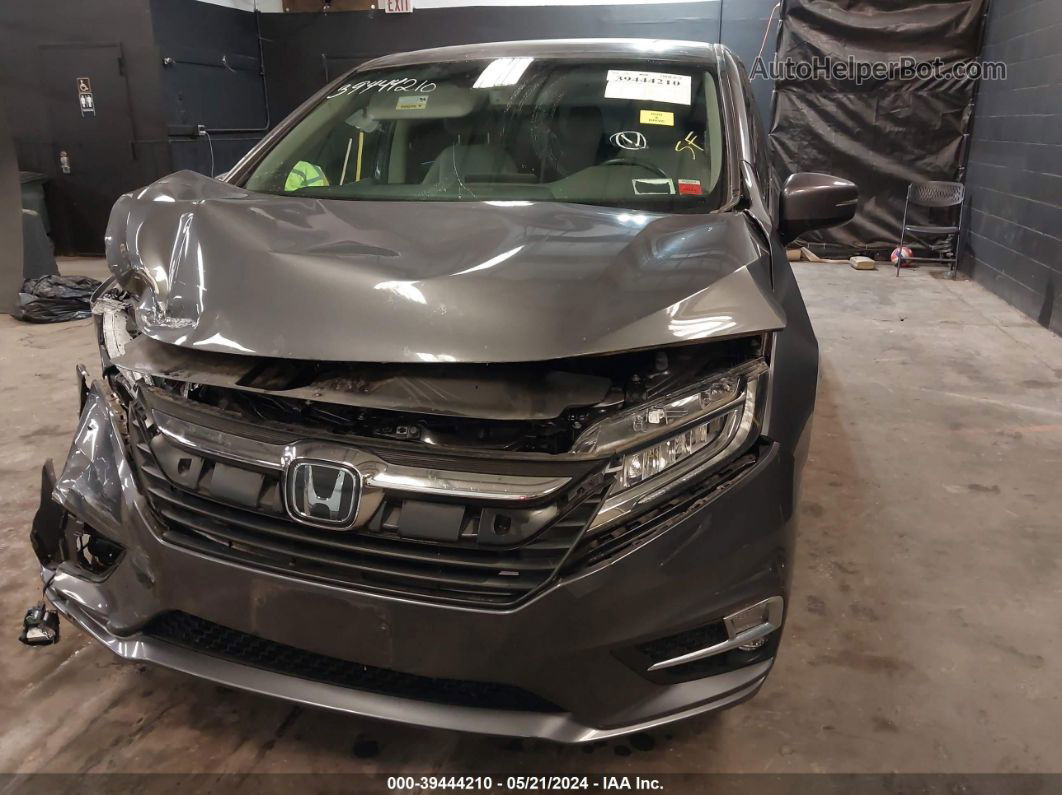 2019 Honda Odyssey Elite Gray vin: 5FNRL6H98KB119472