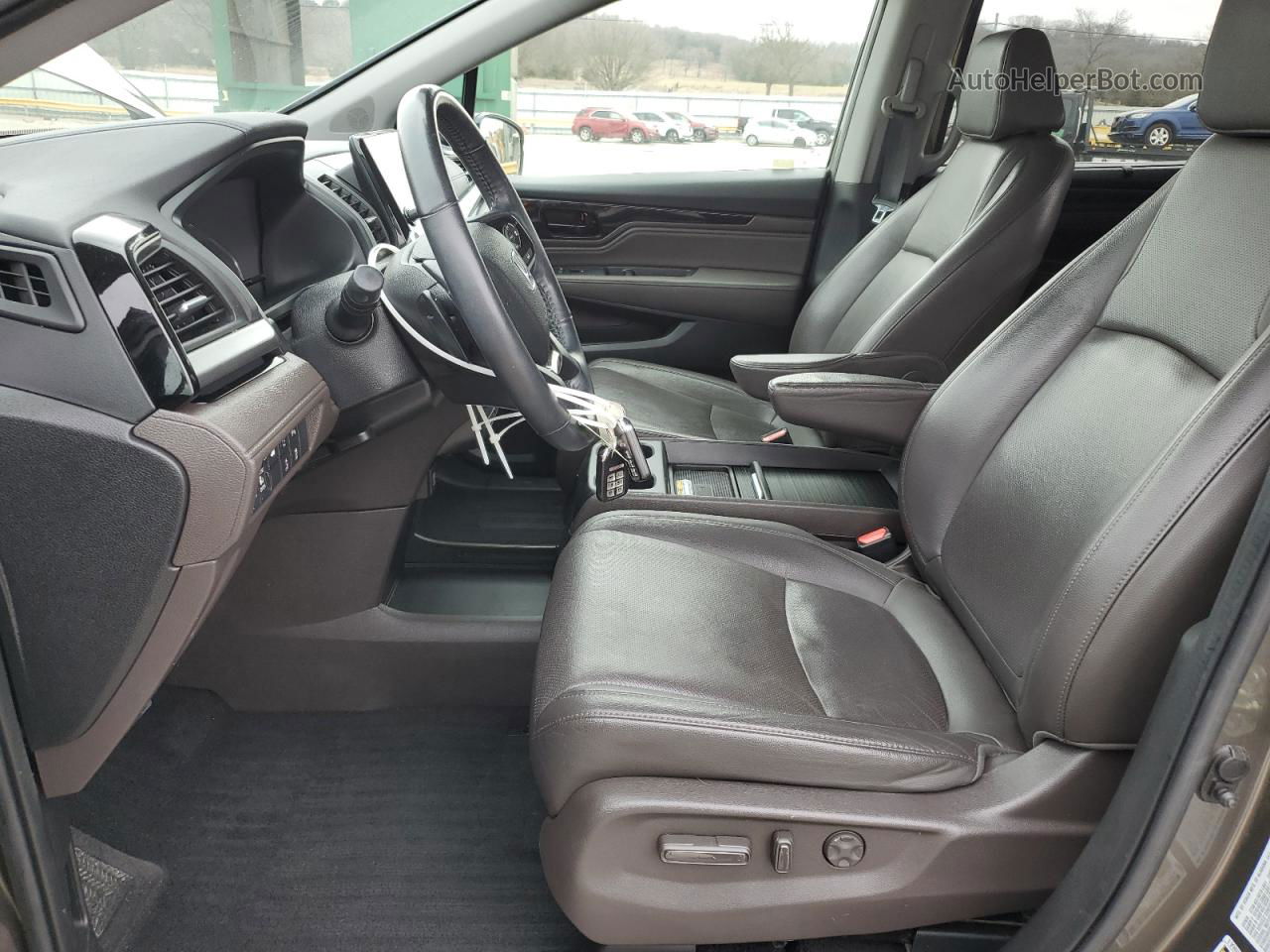 2019 Honda Odyssey Elite Tan vin: 5FNRL6H99KB039159