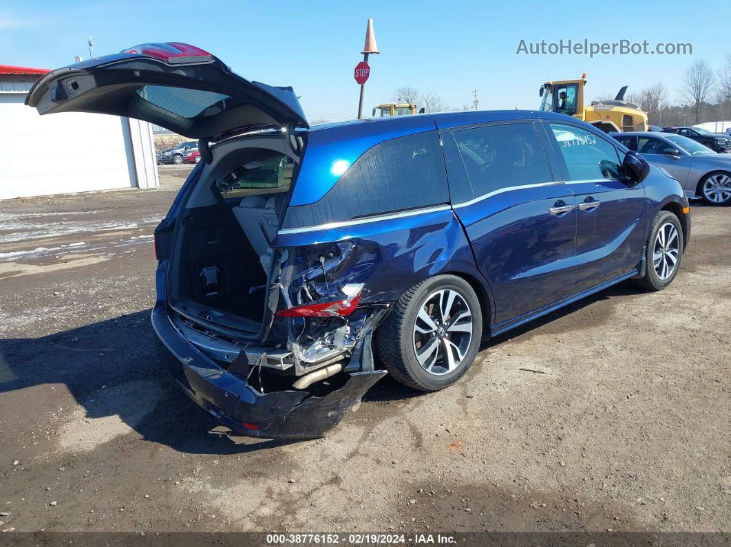 2020 Honda Odyssey Elite Dark Blue vin: 5FNRL6H99LB027059