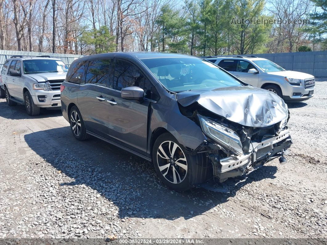 2019 Honda Odyssey Elite Gray vin: 5FNRL6H9XKB037825