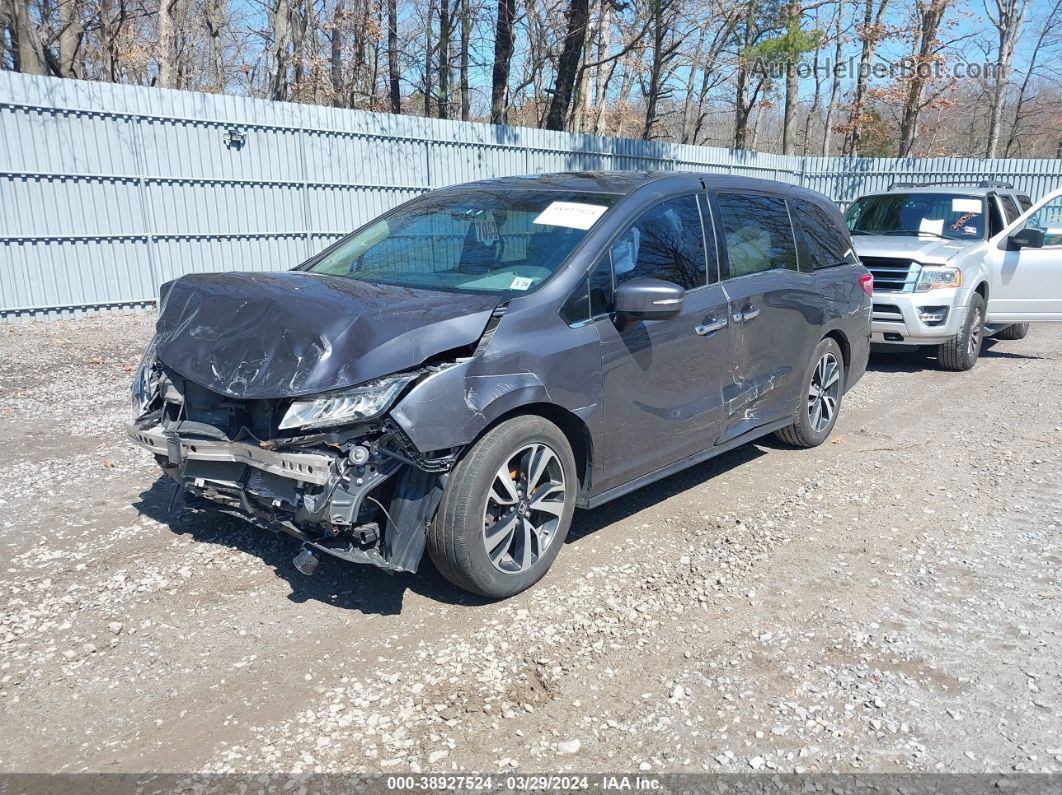 2019 Honda Odyssey Elite Gray vin: 5FNRL6H9XKB037825