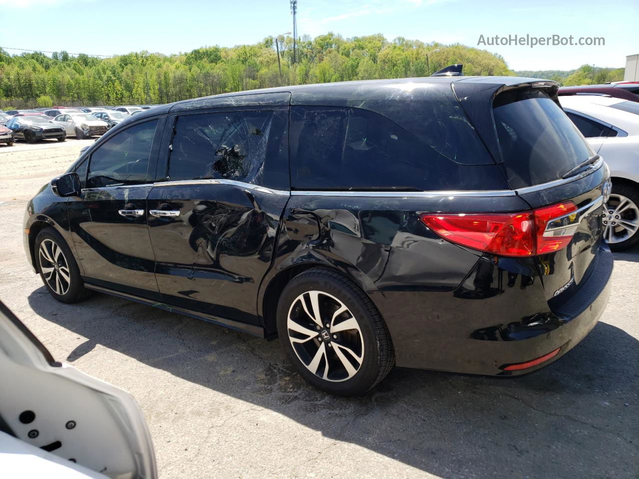 2019 Honda Odyssey Elite Black vin: 5FNRL6H9XKB063647