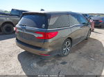 2019 Honda Odyssey Elite Brown vin: 5FNRL6H9XKB120364