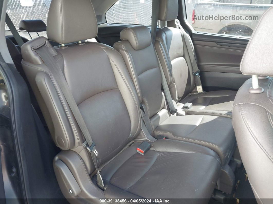 2019 Honda Odyssey Elite Brown vin: 5FNRL6H9XKB120364