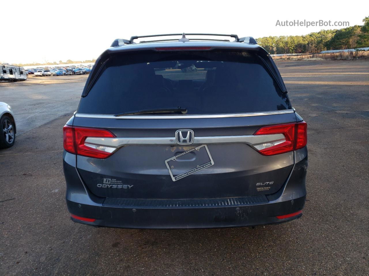 2020 Honda Odyssey Elite Gray vin: 5FNRL6H9XLB043206