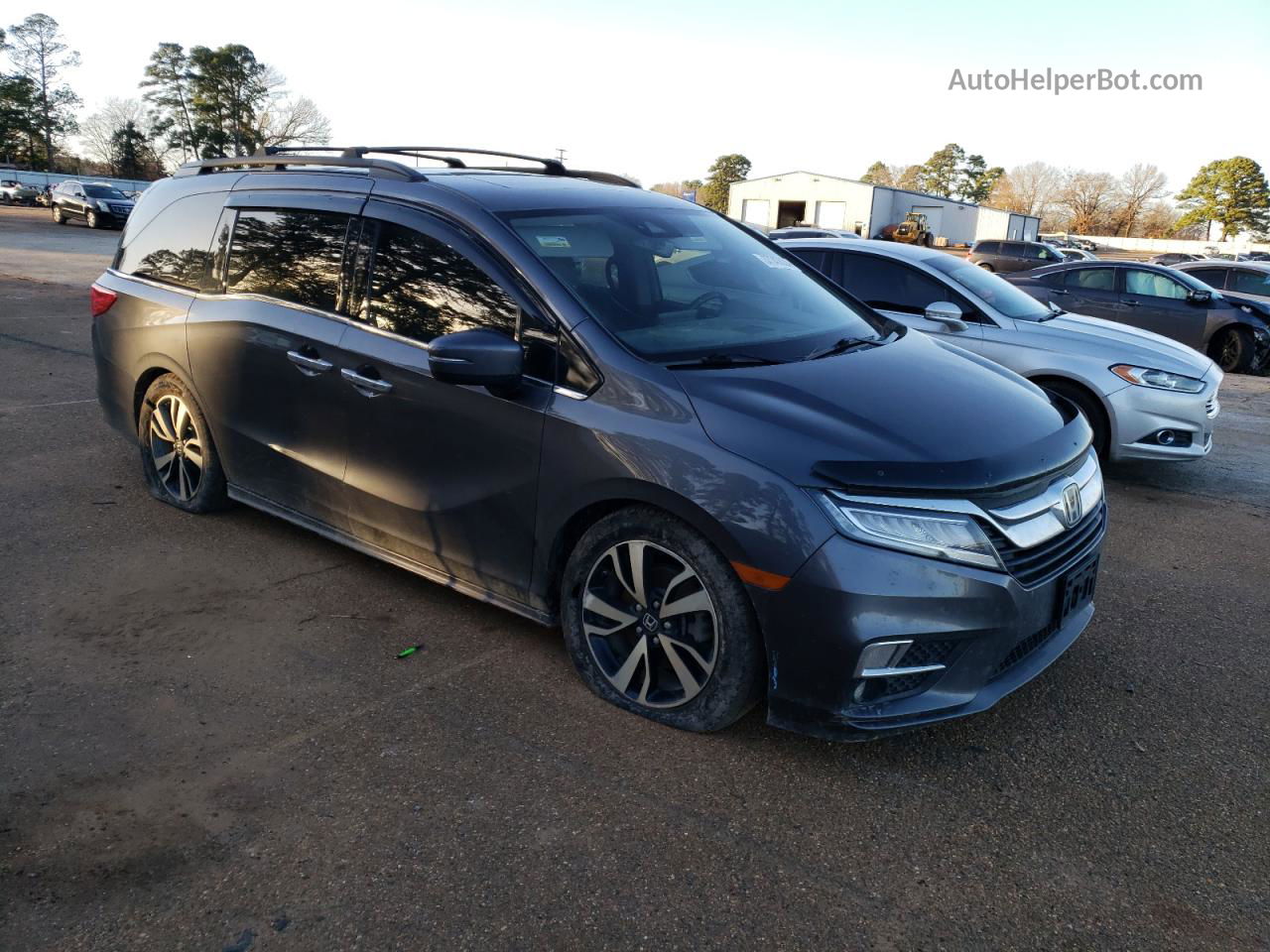 2020 Honda Odyssey Elite Gray vin: 5FNRL6H9XLB043206