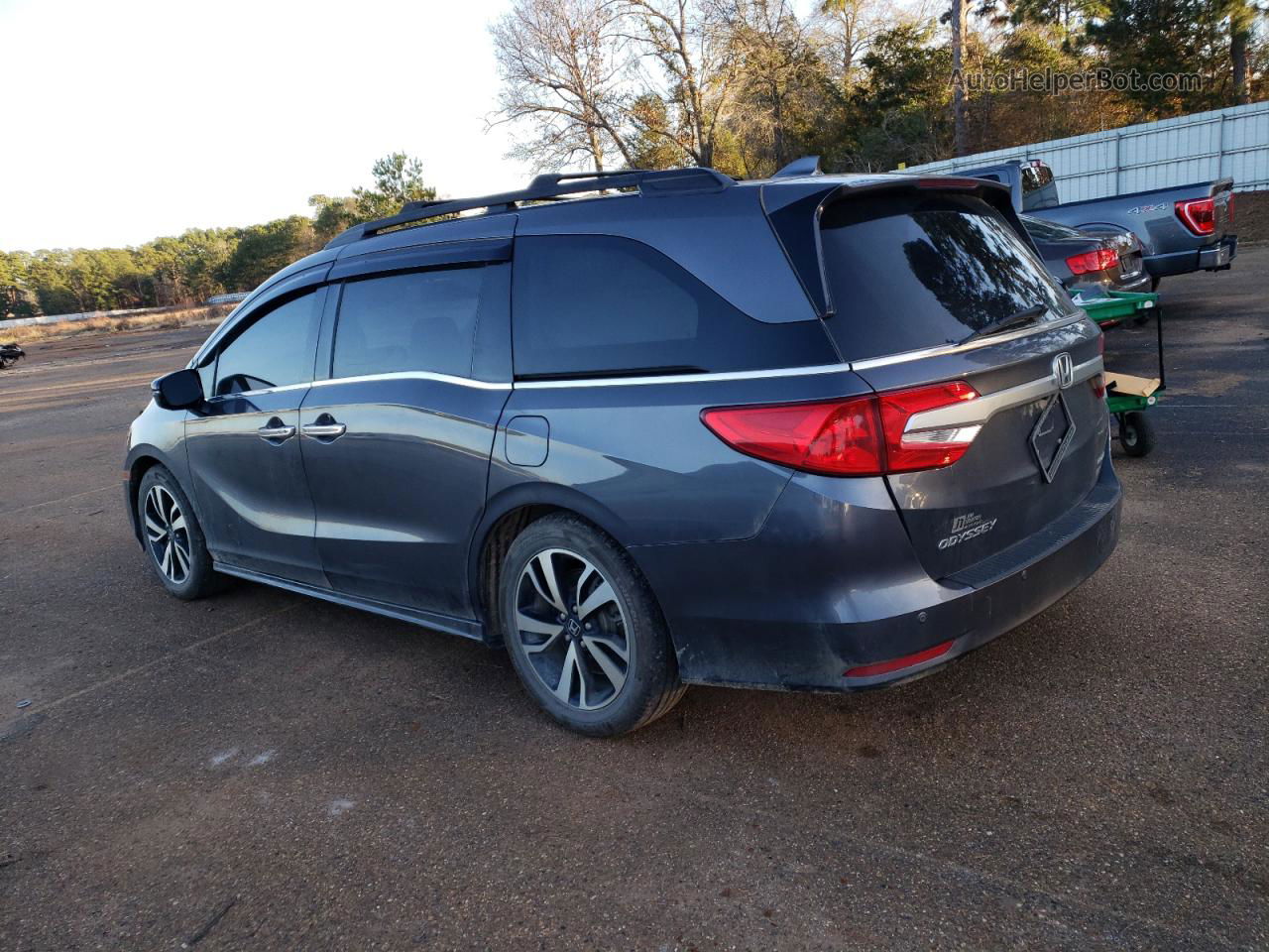 2020 Honda Odyssey Elite Gray vin: 5FNRL6H9XLB043206