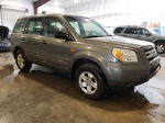 2007 Honda Pilot Lx Зеленый vin: 5FNYF18107B022547