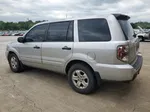 2007 Honda Pilot Lx Silver vin: 5FNYF18127B022484