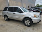 2007 Honda Pilot Lx Silver vin: 5FNYF18127B022484