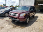 2007 Honda Pilot Lx Бордовый vin: 5FNYF18137B013664