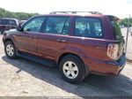 2007 Honda Pilot Lx Purple vin: 5FNYF18177B021332