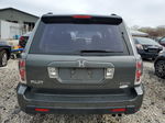 2007 Honda Pilot Lx Green vin: 5FNYF18197B019937