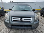 2007 Honda Pilot Lx Green vin: 5FNYF18197B019937