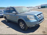 2007 Honda Pilot Ex Синий vin: 5FNYF18427B004092