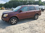 2007 Honda Pilot Ex Red vin: 5FNYF18437B024061