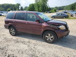 2007 Honda Pilot Ex Red vin: 5FNYF18437B024061