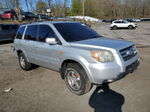 2007 Honda Pilot Ex Silver vin: 5FNYF18437B030118