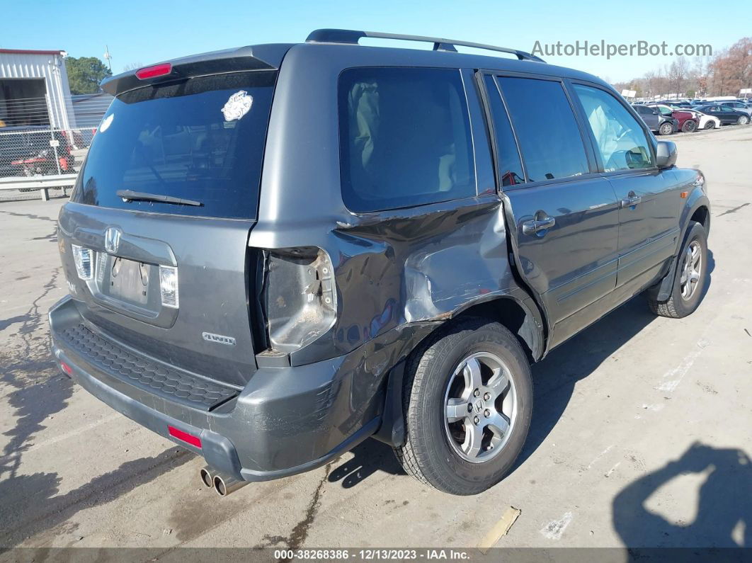 2007 Honda Pilot Ex Серый vin: 5FNYF18447B010346