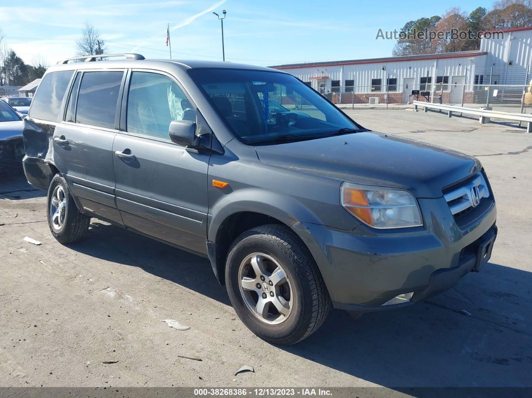 2007 Honda Pilot Ex Серый vin: 5FNYF18447B010346