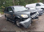 2007 Honda Pilot Ex Gray vin: 5FNYF18457B028743