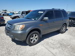 2007 Honda Pilot Ex Gray vin: 5FNYF18467B007156