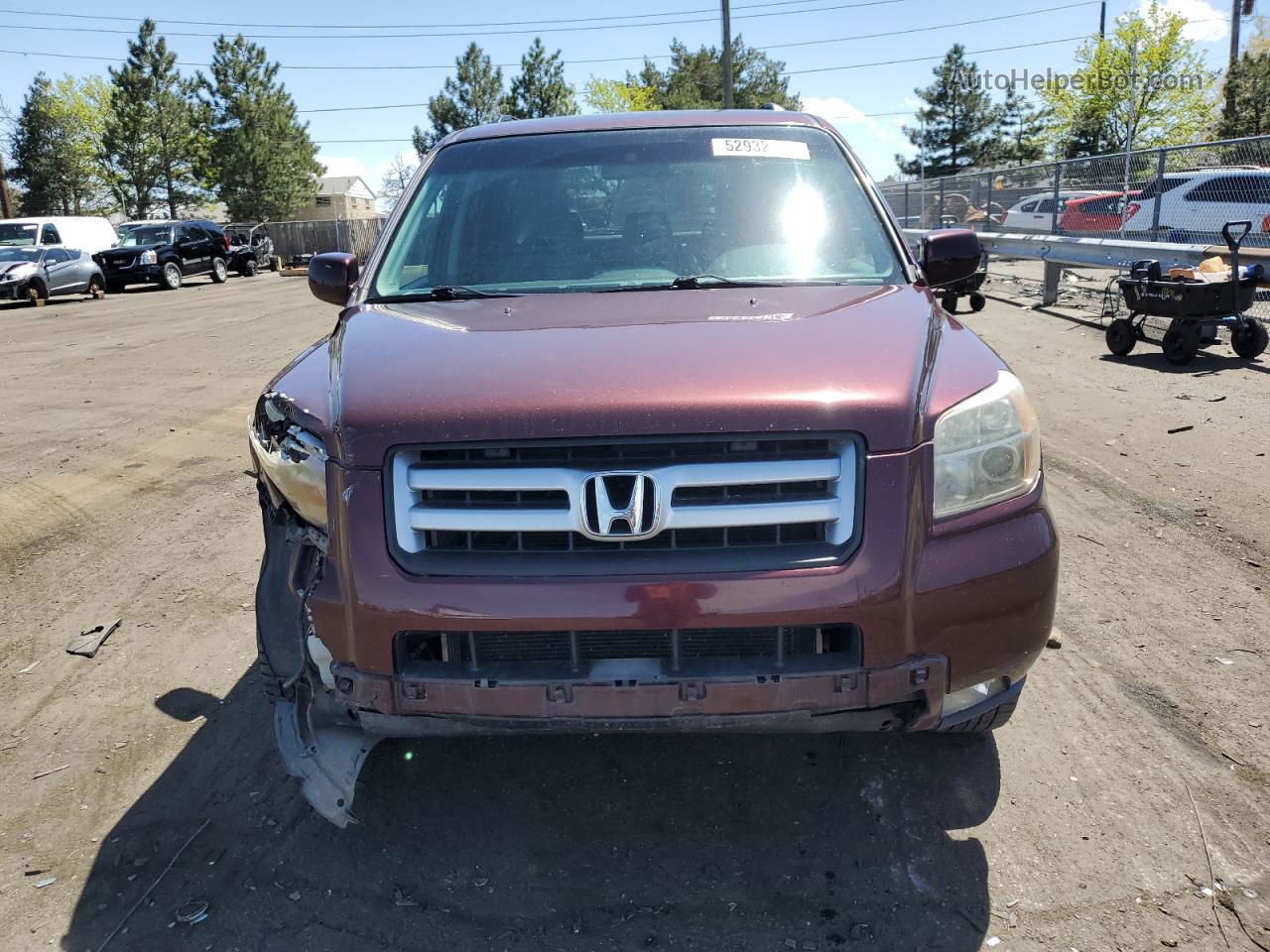 2007 Honda Pilot Ex Black vin: 5FNYF18467B024085