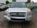 2007 Honda Pilot Ex Silver vin: 5FNYF18487B030129