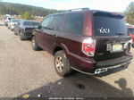 2007 Honda Pilot Ex Maroon vin: 5FNYF18497B011640