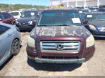 2007 Honda Pilot Ex Maroon vin: 5FNYF18497B011640