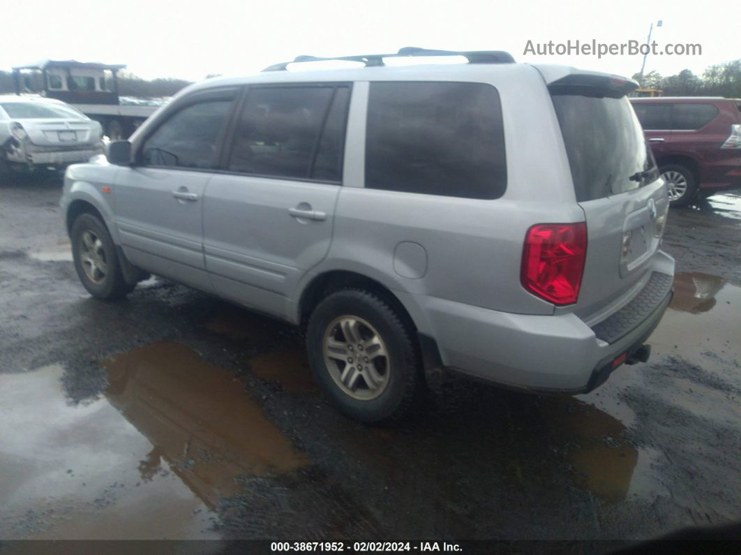 2007 Honda Pilot Ex-l Gray vin: 5FNYF18517B007378