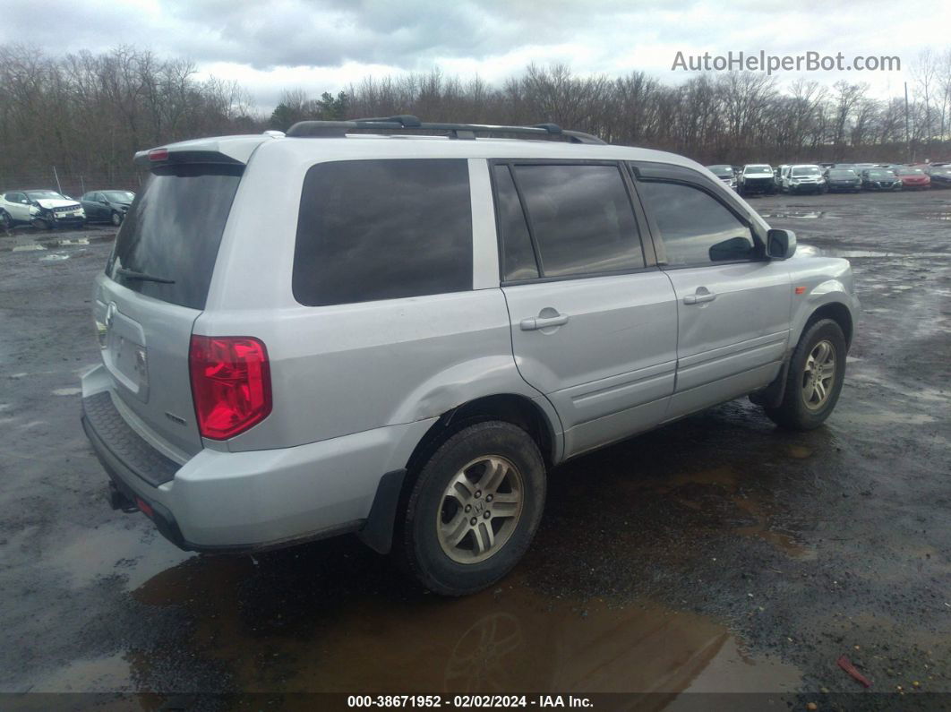 2007 Honda Pilot Ex-l Gray vin: 5FNYF18517B007378