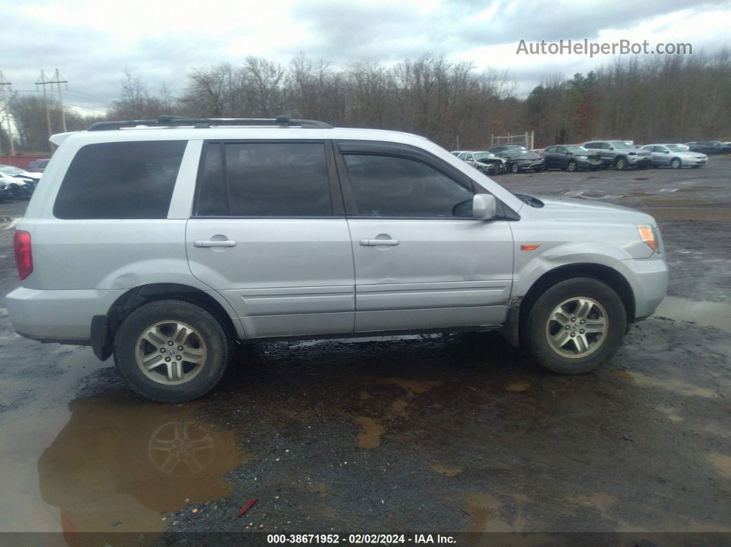 2007 Honda Pilot Ex-l Gray vin: 5FNYF18517B007378