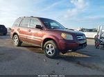 2007 Honda Pilot Ex-l Purple vin: 5FNYF18537B006443