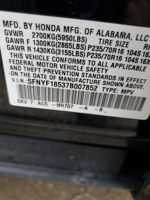 2007 Honda Pilot Exl Черный vin: 5FNYF18537B007852