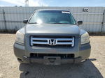 2007 Honda Pilot Exl Gray vin: 5FNYF18537B024313